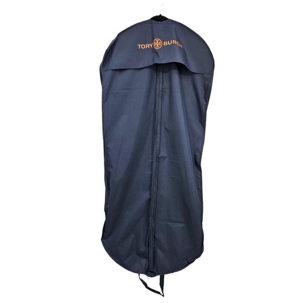 Tory Burch Navy Blue Garment Bag 24x52 Zippered Handles